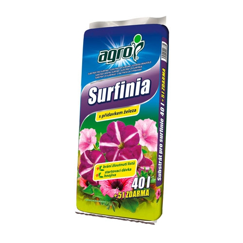 AGRO Substrát na surfínie 40l + 5l zdarma