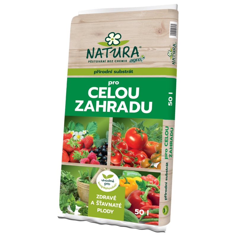 Natura Substrát na celú záhradu 50l