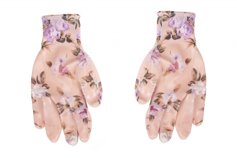 Bradas Nitrox flowers Pracovné rukavice