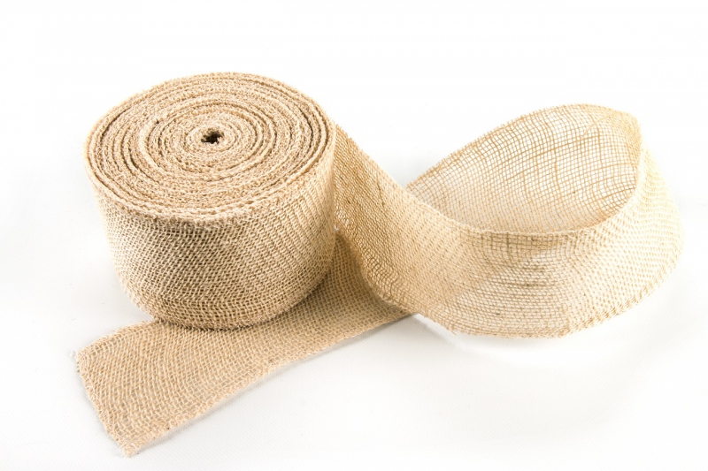 Jutová stuha natur 10cmx25m