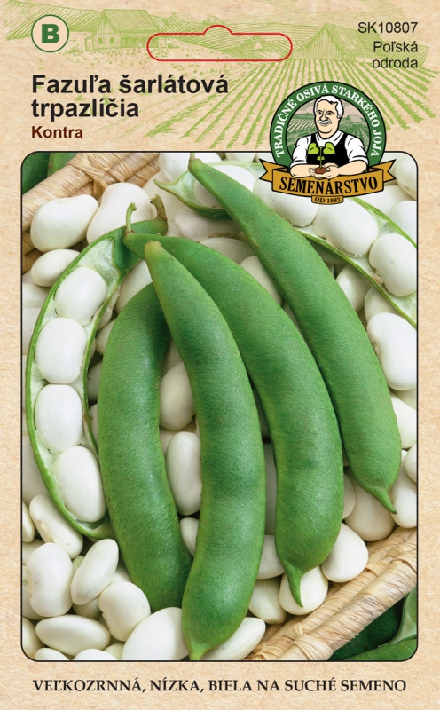 Semenárstvo Fazuľa šarlátová – trpazlíčia ´Kontra´