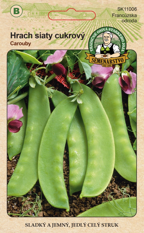 Semenárstvo Hrach siaty cukrový ´Carouby´