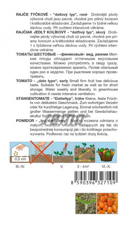 Semo Rajčiak kolíkový ´Datlo´