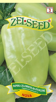 Zelseed Paprika sladká na rýchlenie ´Nova´
