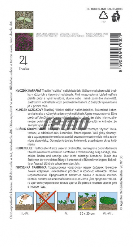 Semo Klinček slzičkový ´Maiden Pink´