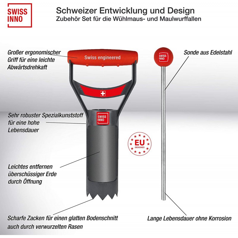 Swiss Inno Príslušenstvo k pasci na hraboše