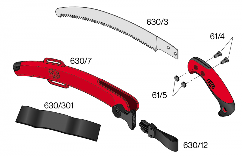 FELCO 630/3 (Felco 630) náhradný plát