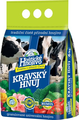 Hoštický kravský hnoj 6kg