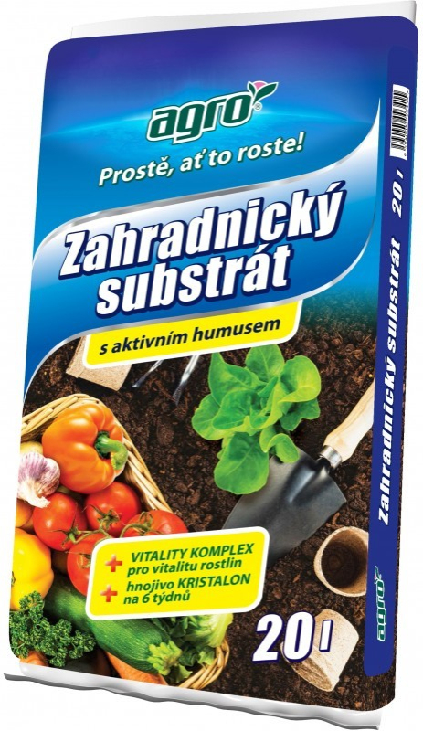Agro  Záhradnícky substrát 20l