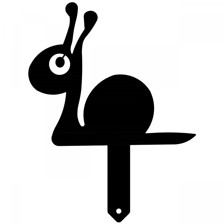 Záhradný zápich – slimák 30cm