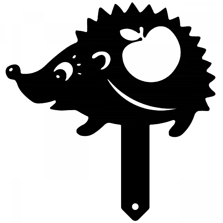 Záhradný zápich – ježko 30cm