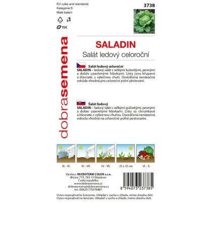 Dobrá semena Šalát hlávkový ´Saladin´