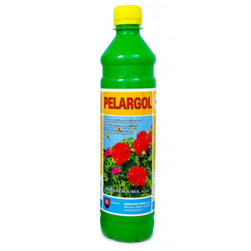 Pelargol 0,5l - hnojivo na balkónovky