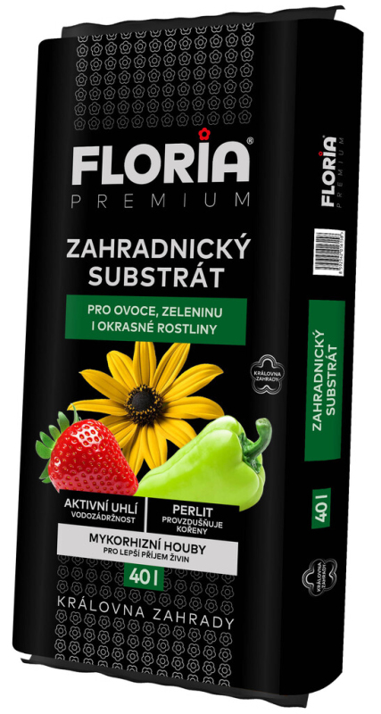 Floria - substrát záhradnícky s mikorhízou 40l