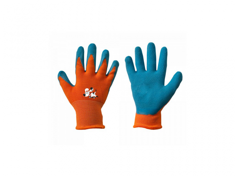 BRADAS ORANGE Pracovné rukavice detské