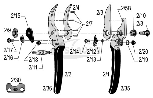 Felco 2/36 (Felco 2;11) 1 ks