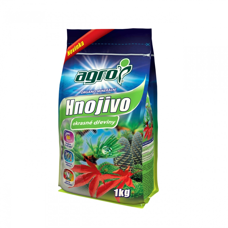 Agro organicko - mineralne hnojivo na okrasné dreviny 1kg