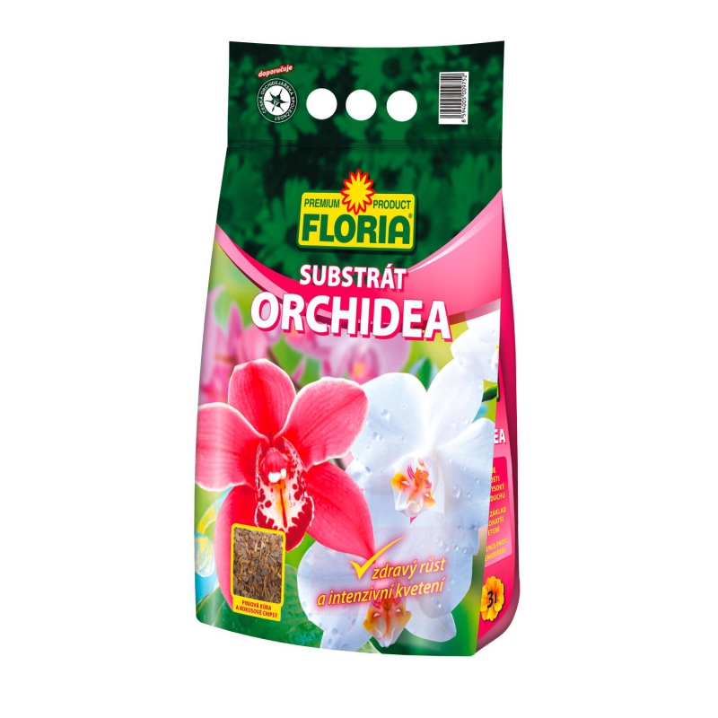 AGRO Substrát na orchidey 3l
