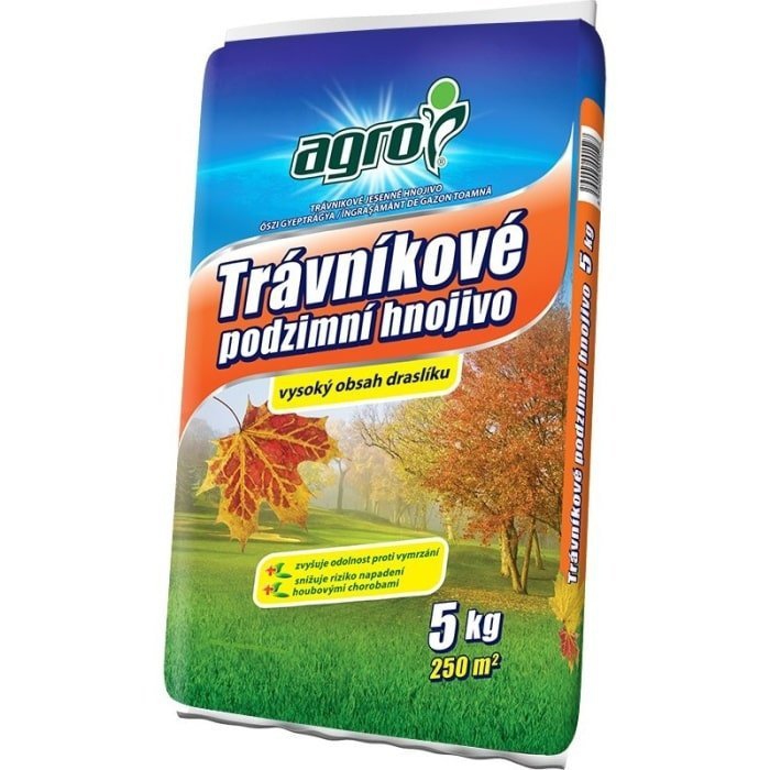 Agro Trávnikové hnojivo jesenné 5kg