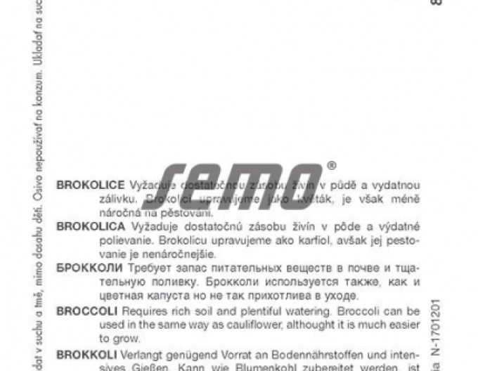 Semo Brokolica ´Lucky F1´