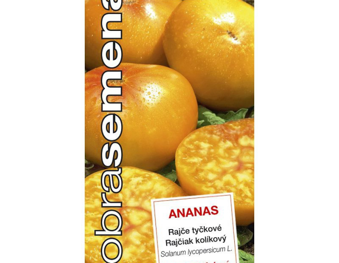 Dobrá semena Rajčiak kolíkový žltý ´Ananas´
