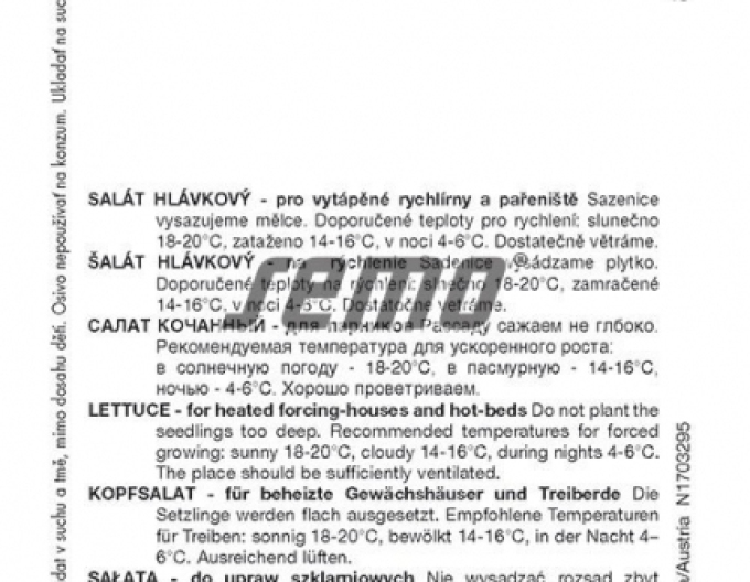 Semo Šalát na rýchlenie ´Bremex´