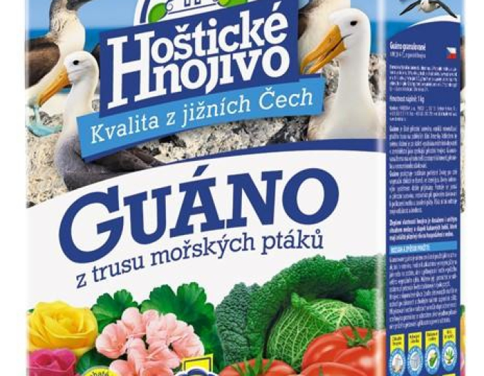 Hoštické Guáno granulované 1kg