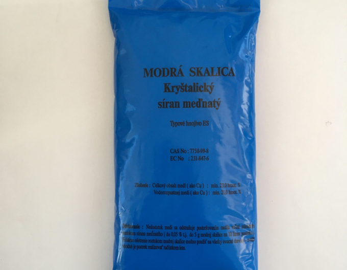 Agrichem Modrá skalica - síran meďnatý 1kg