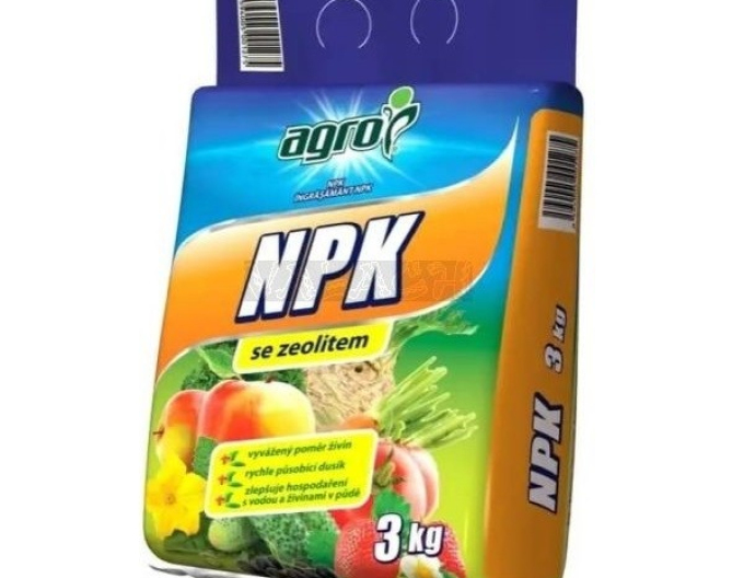 AGRO NPK 11 - 7 - 7 so zeolitom 3kg