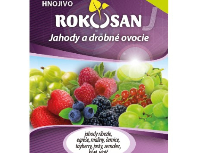 Rokosan - sypké organické hnojivo na jahody a drobné ovocie 50g