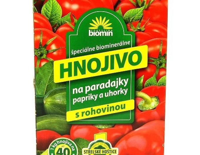 Forestina Organicko - minerálne hnojivo na rajčiny, papriku a uhorky s rohovinou 1kg
